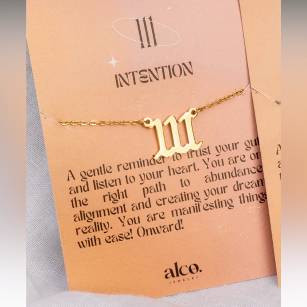 Angel Number Necklace